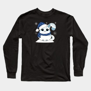 Frosty Kitty Long Sleeve T-Shirt